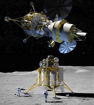 click for NASA Orion CEV page with more images