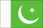 Pakistan flag, from the CIA World Factbook