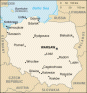 Poland map, from the CIA World Factbook
