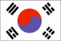 South Korea flag, from the CIA World Factbook