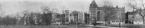 Boston Common in about 1909... click to see Boston photos at the Library of Congress