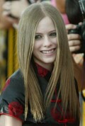 Avril Lavigne arriving at the MTV Asia Awards in Singapore on January 24, 2003.
